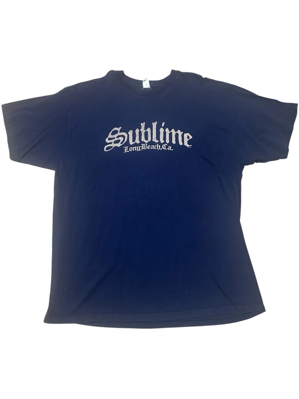 Sublime Short Sleeve Navy Graphic Tee - Band Logo Shirt